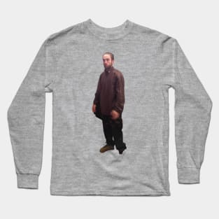 Robert Pattinson Patinson Brown Kitchen Sticker Long Sleeve T-Shirt